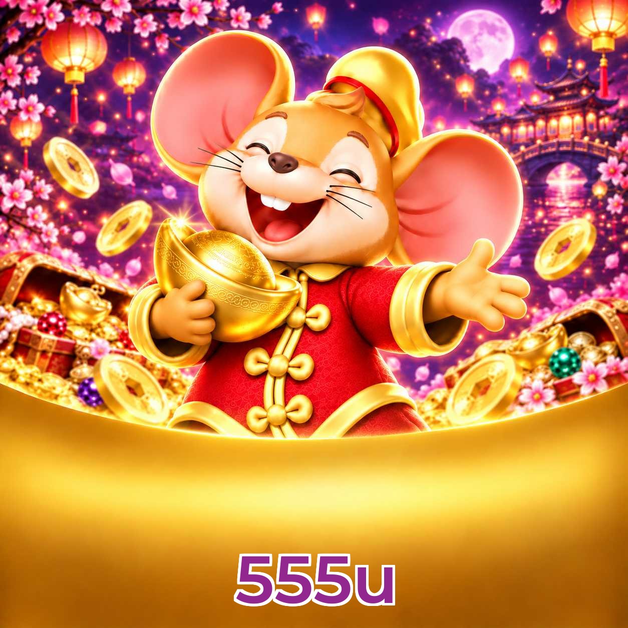 Catálogo de slots da 555u com RTP médio de 96,52%